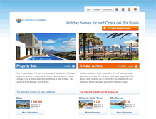 Tablet Screenshot of costaandalucia.com